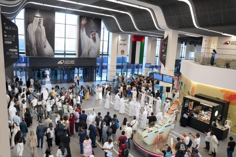 UAE Launches First Etihad Passenger Rail Services