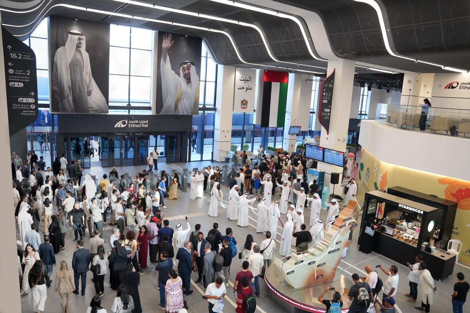 UAE Launches First Etihad Passenger Rail Services