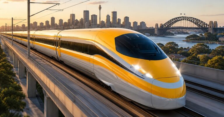 🇦🇺 Global Engineering Firms Selected to Advance Australia’s Newcastle–Sydney High Speed Rail Project