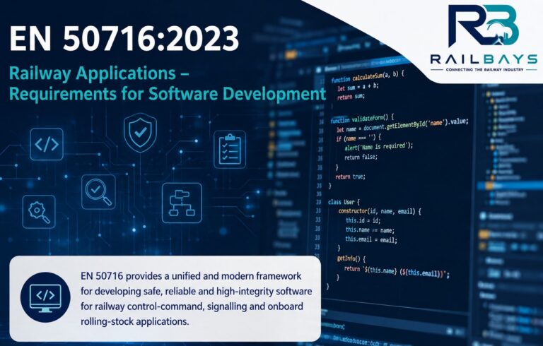 EN 50716: Railway Applications – Requirements for software development