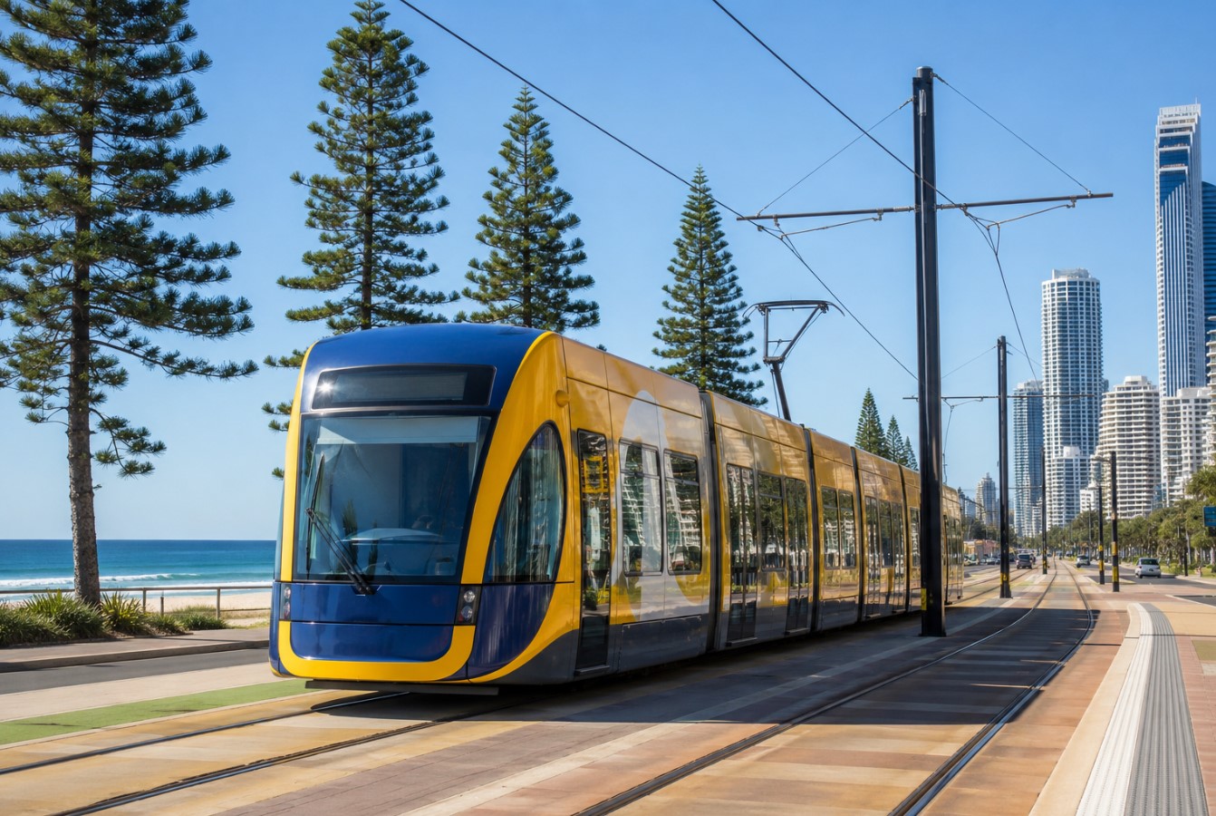 Gold Coast Light Rail Stage 3 Opens, Extending G to Burleigh Heads