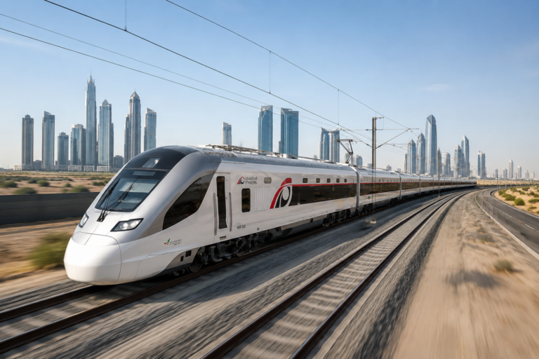 Kalyon Construction Begins Work on UAE’s First High-Speed Rail Project