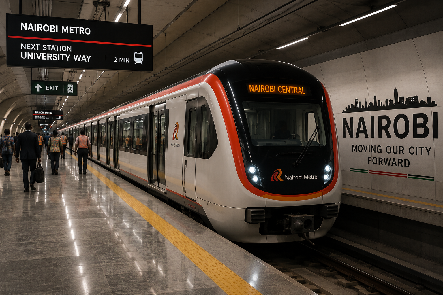 Nairobi Approves Phase I of Metropolitan Mass Rapid Transit System