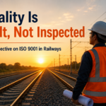 Quality Is Built, Not Inspected – My Perspective on ISO 9001 in Railways
