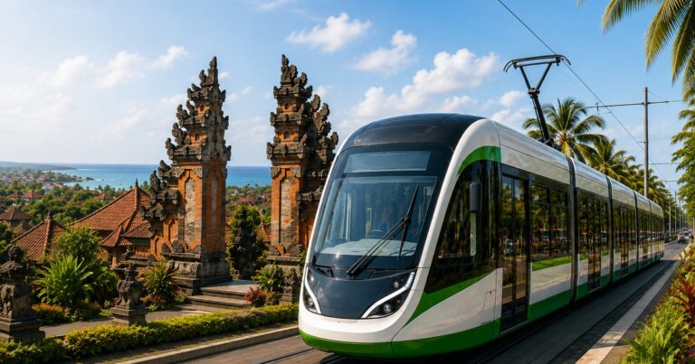 Bali Plans Rp2.2 Trillion Electric Tram System to Ease Congestion